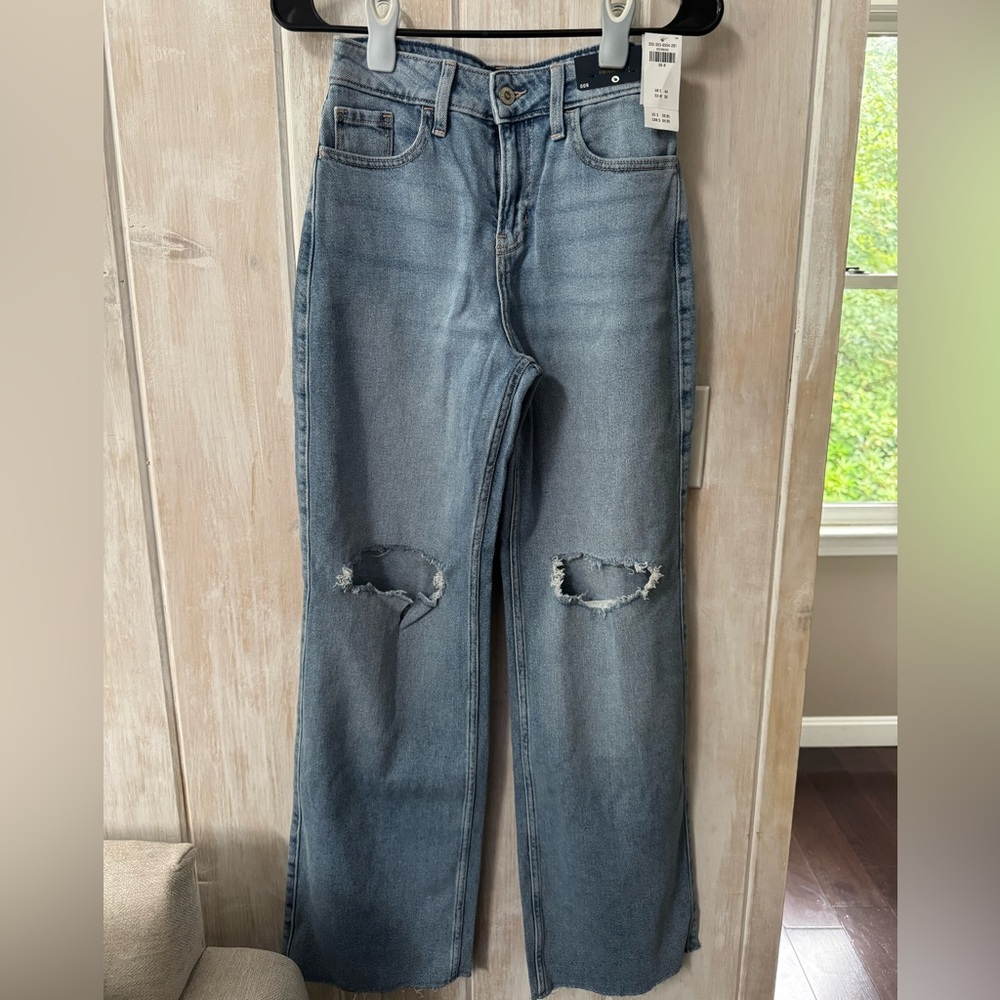 Hollister high rise vintage baggy 00 regular NWT